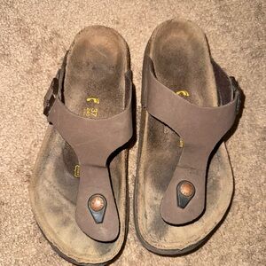 Brown Leather Sandals